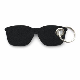 Filz-Schlüsselanhänger Brille