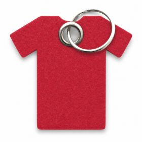 Filz-Schlüsselanhänger T-Shirt